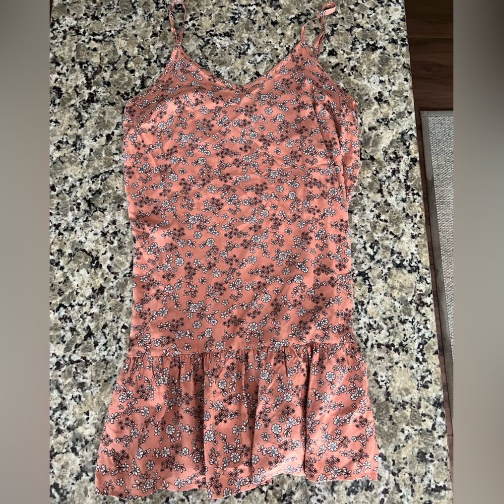Pink summer short dress